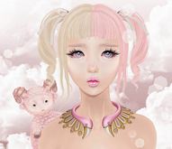 .tsg. Mikki Mesh Head Vampy - Starry