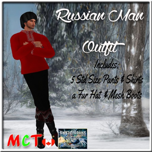 Russian Mans Costume