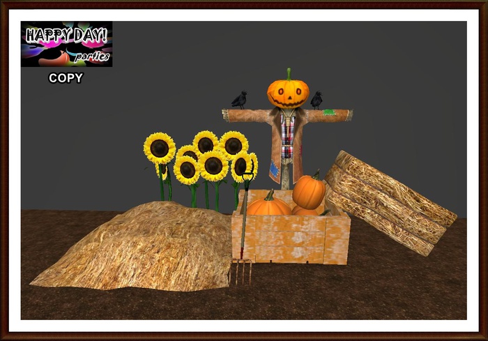 Halloween -  Autumn Scene