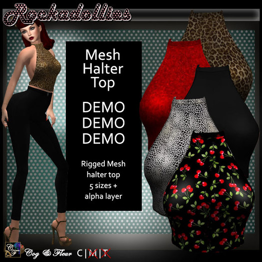C&F Rockadollies Outfit Bundle #2 Demo