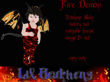 ~LH~TP Fire Demon B Baby (boxed)