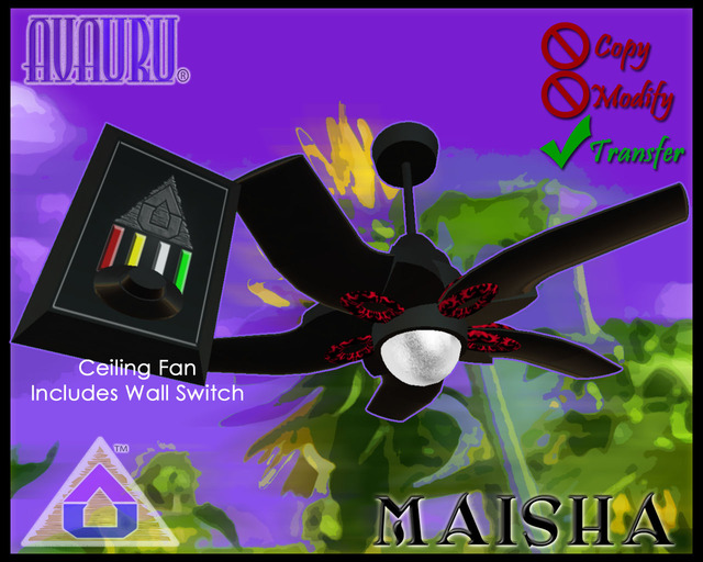 Maisha Ceiling Fan - Lady Bug 