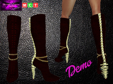 *MD* Aurnia Boot Red  R DEMO