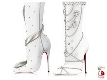 Garbaggio // Wild Boots - White