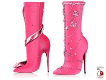 Garbaggio // Wild Boots - Fuchsia
