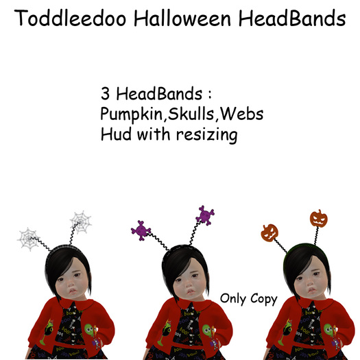 Toddleedoo Halloween HeadBands