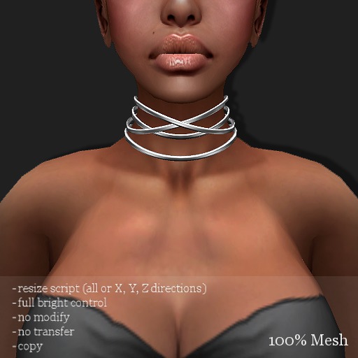 Choker Mult-51 Platinum      -RYCA-