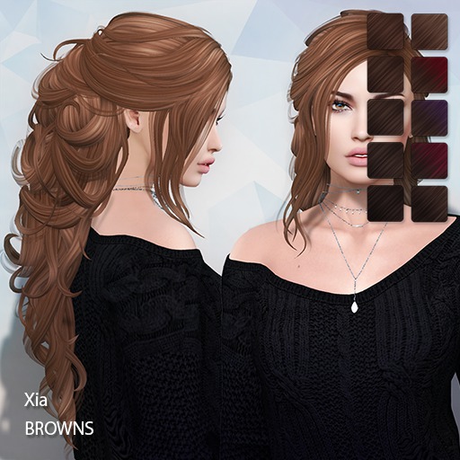 TRUTH HAIR Xia -  browns