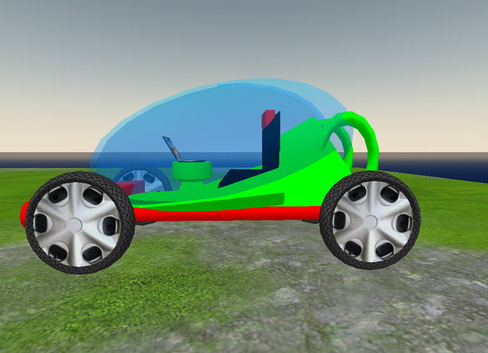 Futurity mobile, new car