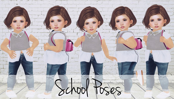 {.: DollFace :.} - School poses