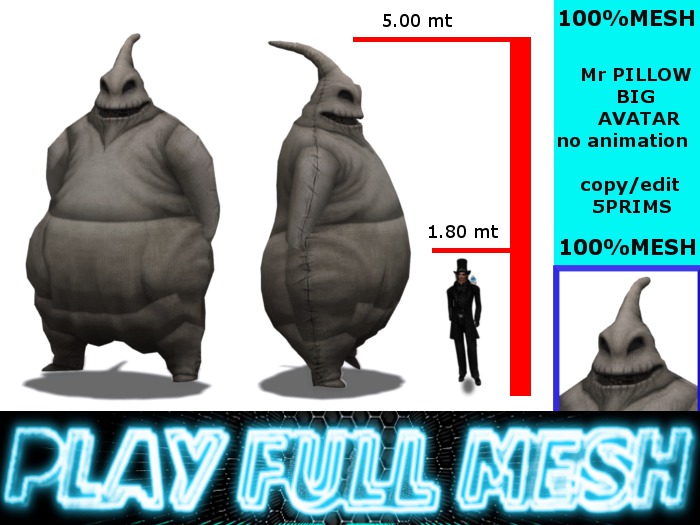 **Mr Pillow Big Avatar**PlayFullMeshmp
