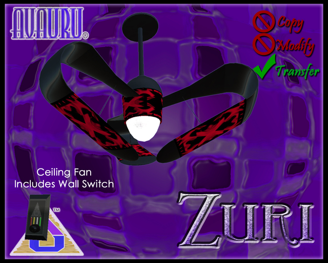 Zuri Ceiling Fan - Lady Bug 