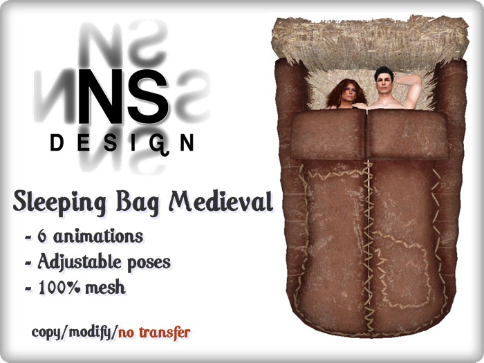 Second Life Marketplace ..NS.. Sleeping Bag Medieval