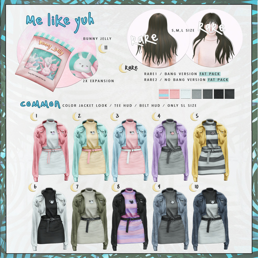 AMITOMO /  Me like yuh GACHA / S / 8