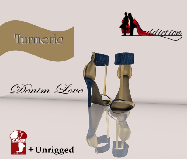 {SA} Slink&Nonrig Denim Love Turmeric