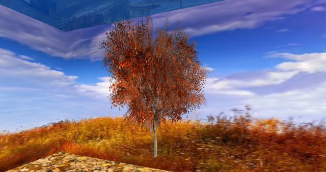 Autumn tree 2 (Mesh) v.3 