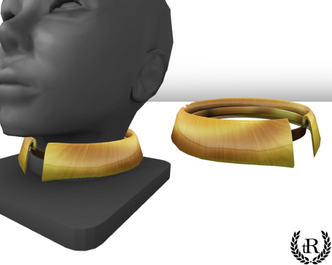 The Rove - Collar necklace - Gold