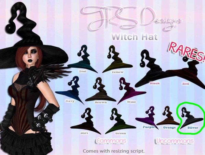 Witch Hat Uncommon Silver
