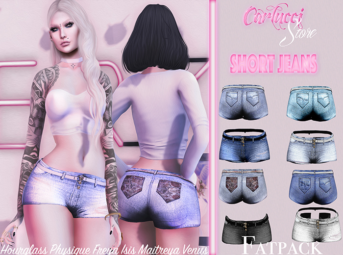 * Carlucci Store Short Jens [ FATPACK].