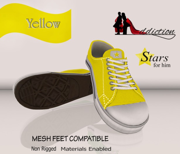 {SA} Stars Male Yellow