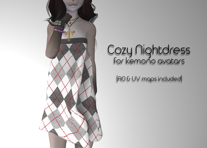LMF Kemono Cozy Nightdress