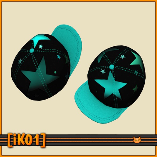 [iK01] Snapback Cap - Staars - (Click to unpack)