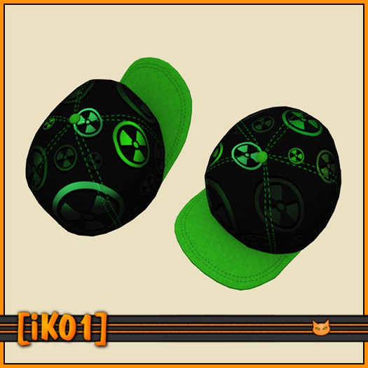 [iK01] Snapback Cap - Toxxik - (Click to unpack)