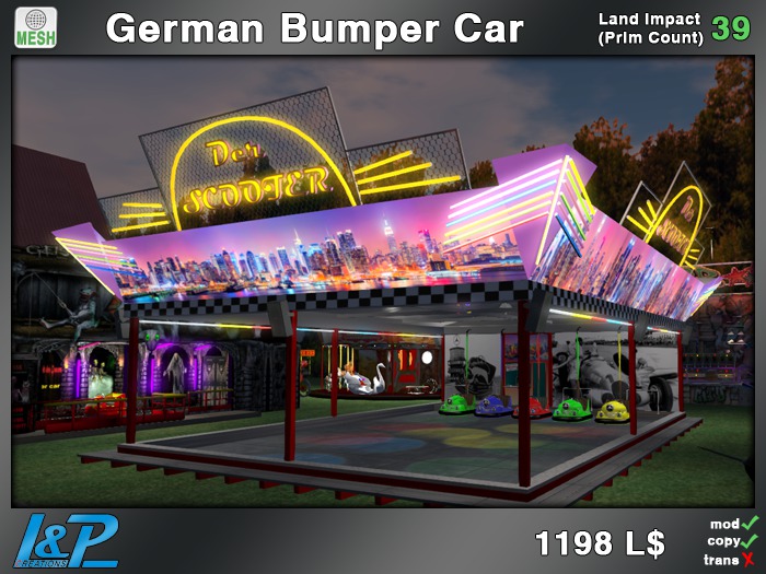 German Bumper Car / Autoscooter V1.00