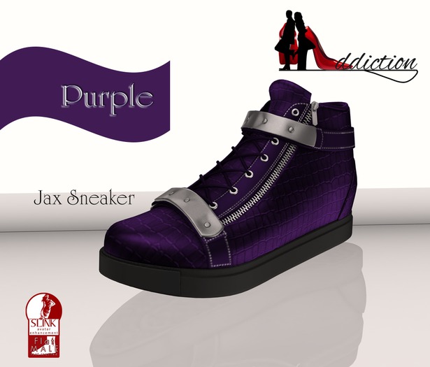 {SA} Jax Sneaker M_Slink Purple