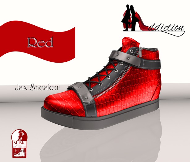 {SA} Jax Sneaker M_Slink Red