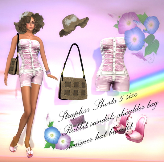 Strapless Shorts All Set Box