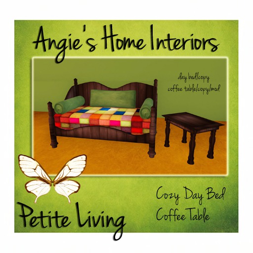 Angie's Home Interiors PETITE: Cozy DayBed Set