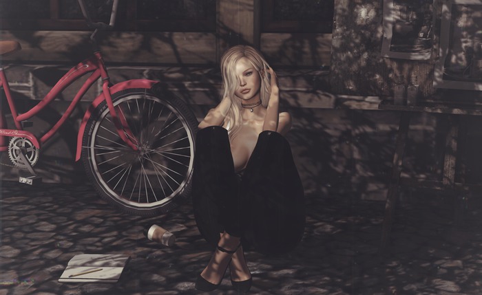 L y r i u m_ Thinking of.. Pose