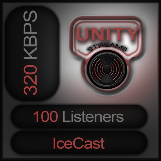 [UnityStreams] USA IceCast v2 Stream 100 Listeners Weekly