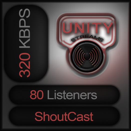 [UnityStreams] USA ShoutCast v1 Stream 80 Listeners Weekly