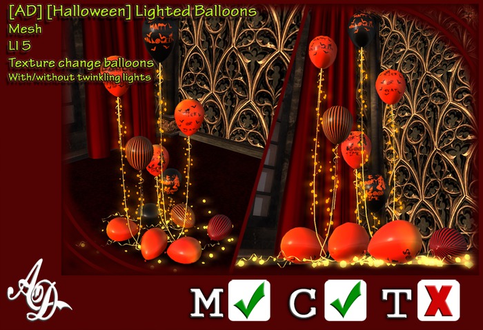 [AD] [Halloween] Lighted Balloons