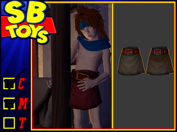 [SB TOYS] RUSCION Waist Wrap [SMB] Brown