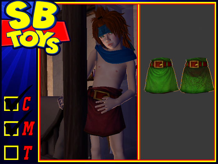 [SB TOYS] RUSCION Waist Wrap [SMB] Green