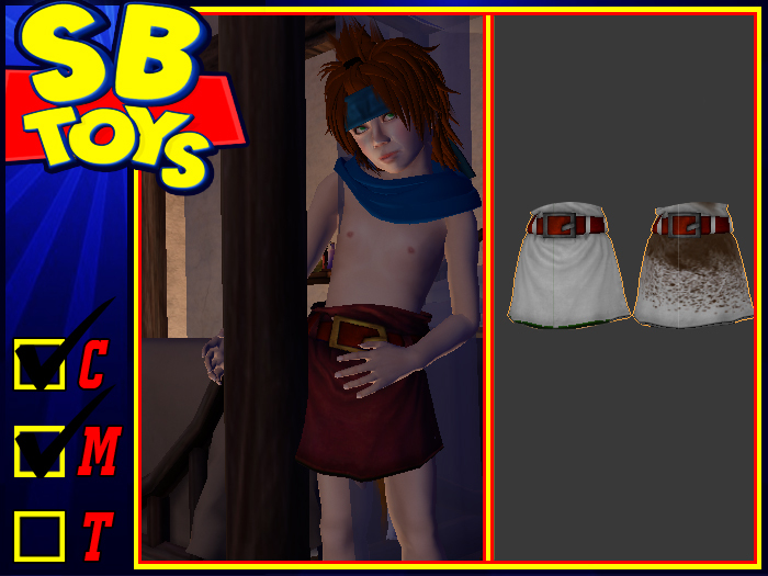  [SB TOYS] RUSCION Waist Wrap [SMB] White 