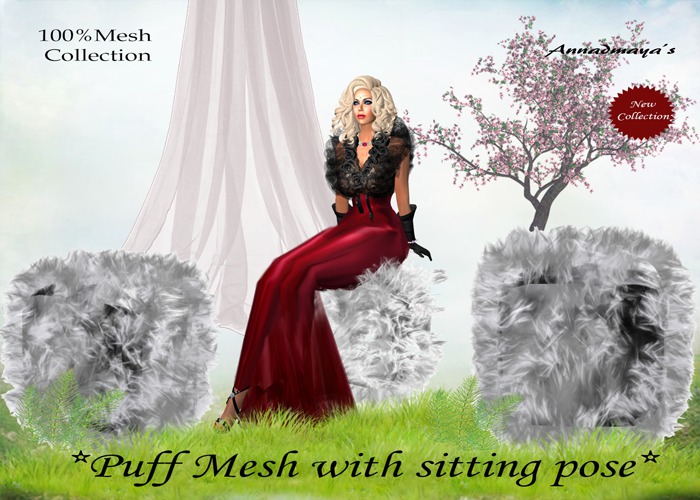 *Puff Mesh with sitting pose* v1.2