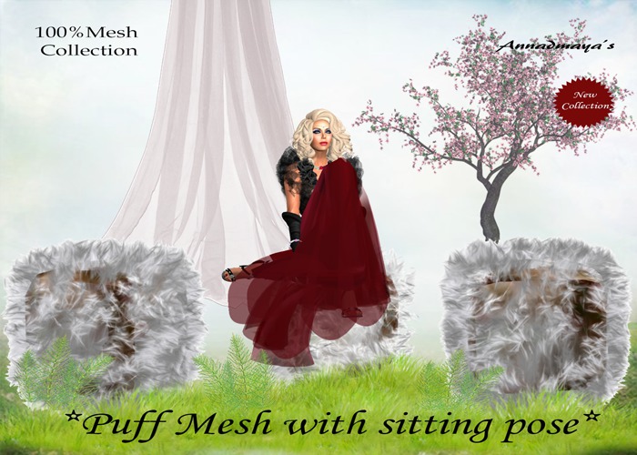 *Puff Mesh with sitting pose* v1.5