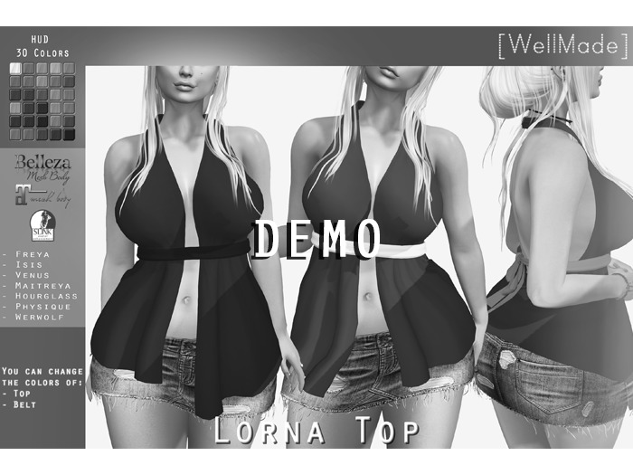 [WellMade] Lorna Top DEMO