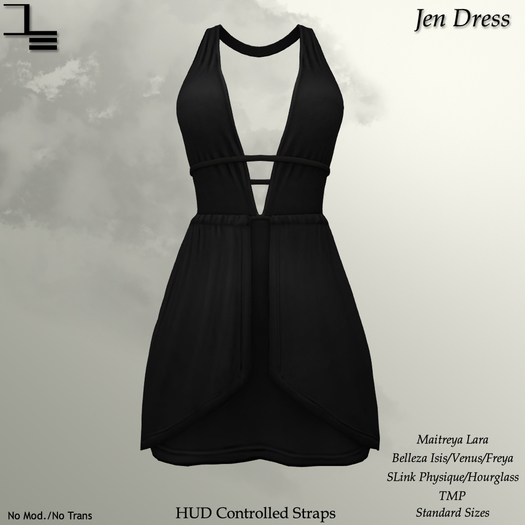 DE Designs - Jen Dress - Black