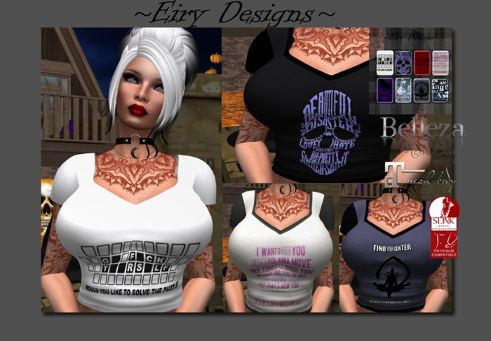 ~ED~ Womens Punk Tee