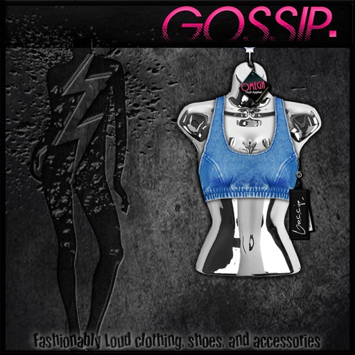 [.G.]Denim Crop Top_WORN