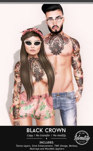 .Identity. Body Shop - Black Crown