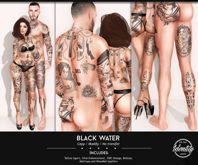 .Identity. Body Shop - Black Water