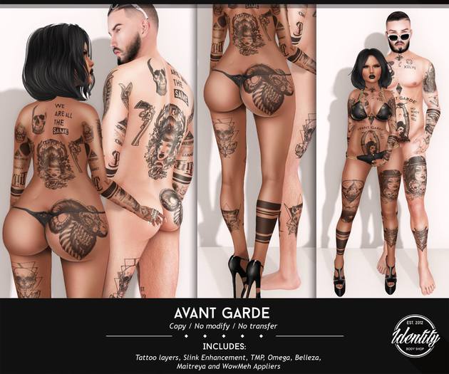 .Identity. Body Shop - Avant Garde