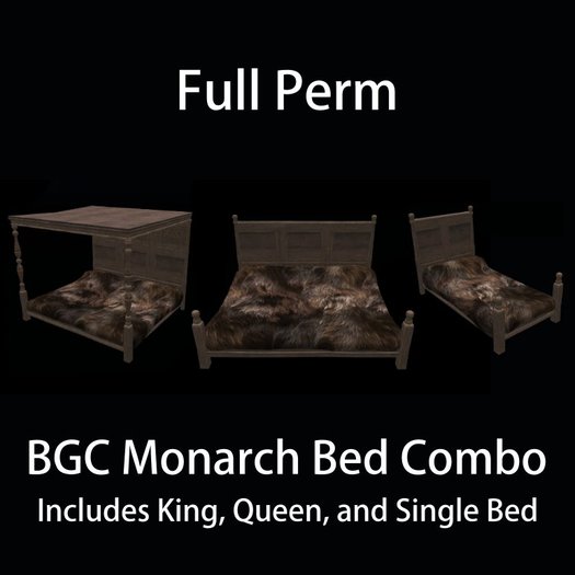 BGC Monarch Bed Combo [boxed]