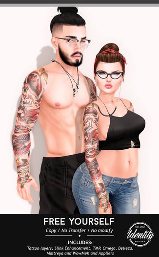 .Identity. Body Shop - Free Yourself